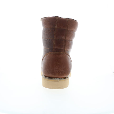 Hitchcock Kent Work Boot H3430 Mens Brown Extra Wide 3E Casual Dress Boots