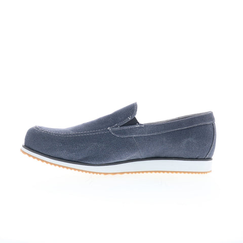 Hitchcock Yoshi Slip On Mens Blue Extra Extra Wide 6E Loafers Casual Shoes
