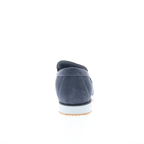 Hitchcock Yoshi Slip On Mens Blue Extra Extra Wide 6E Loafers Casual Shoes