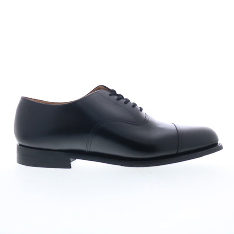 Hitchcock Oxford Calf Mens Black Extra Extra Wide 6E Oxfords Cap Toe Shoes