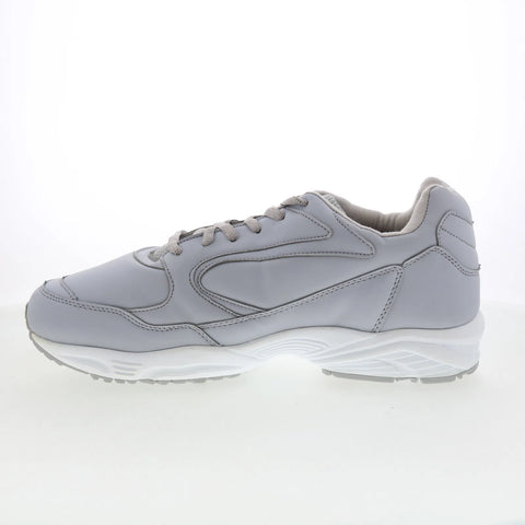 Hitchcock Leather Sport Mens Gray Extra Extra Wide 8E Athletic Walking Shoes