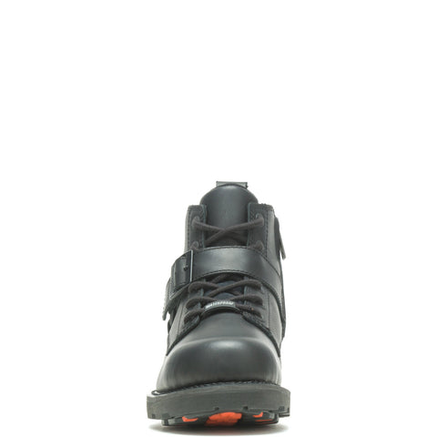 Harley-Davidson Bullard D50000 Mens Black Leather Lace Up Motorcycle Boots