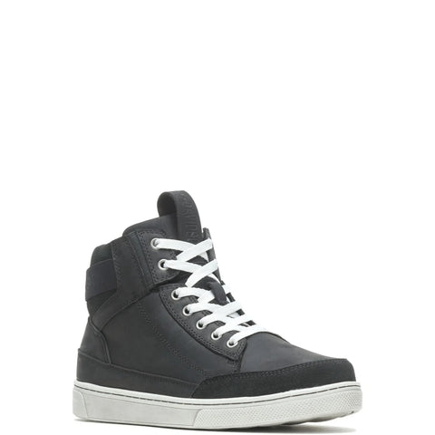 Harley Davidson Bauman DE D50002 Mens Black Leather Lifestyle Sneakers Shoes