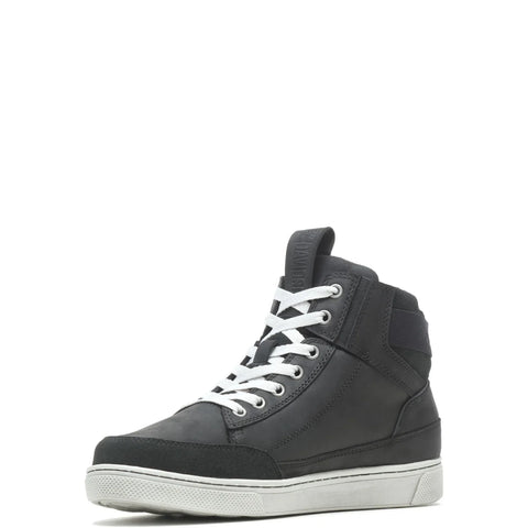 Harley Davidson Bauman DE D50002 Mens Black Leather Lifestyle Sneakers Shoes