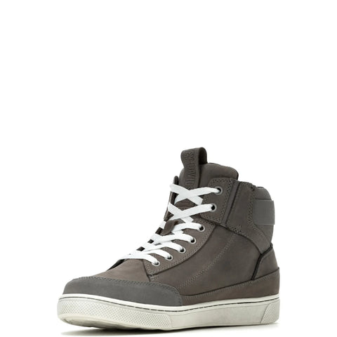 Harley Davidson Bauman DE D50003 Mens Gray Leather Lifestyle Sneakers Shoes
