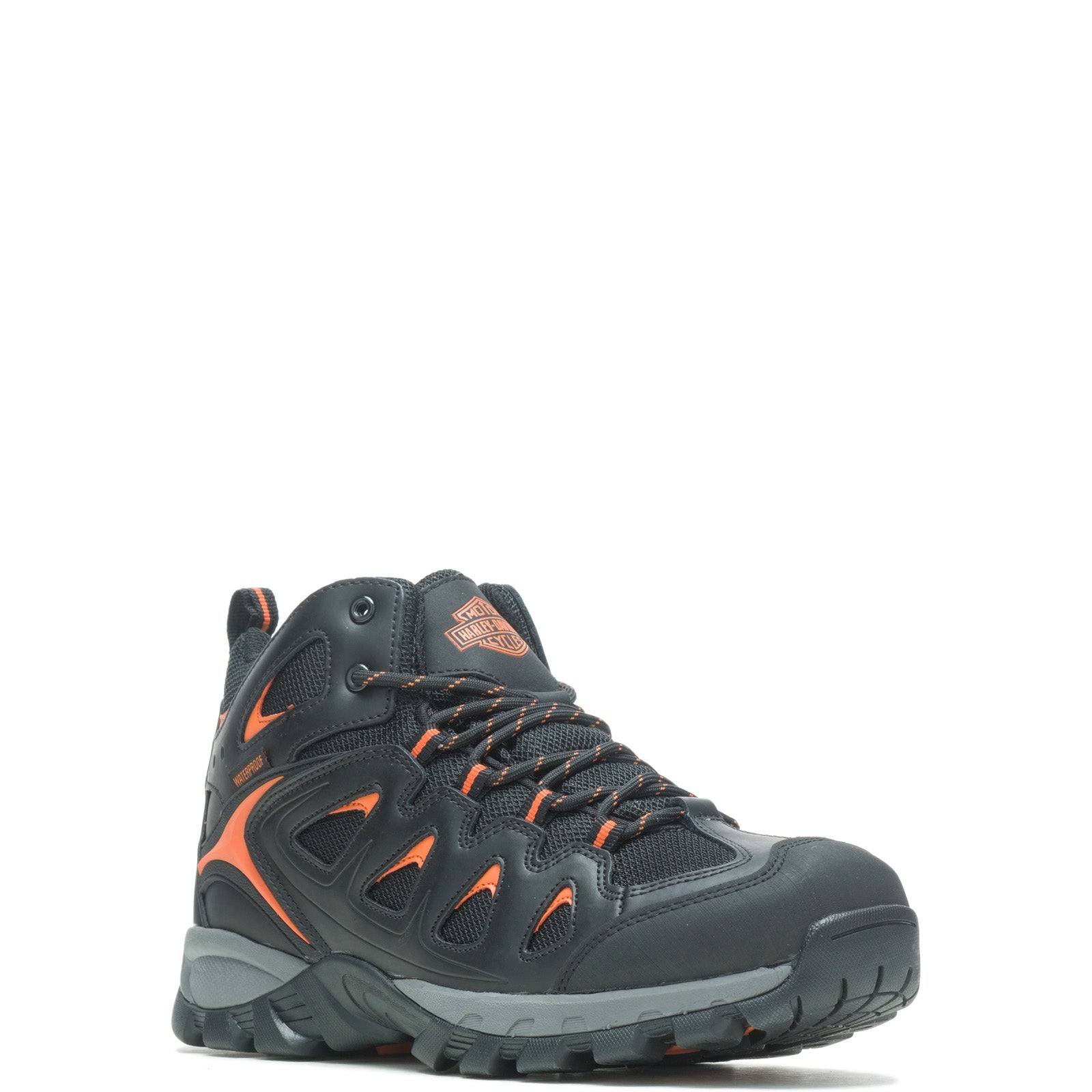Harley Davidson dellridge boots Harley-Davidson Biker Boots with Upper Leather Solid for Men  main image 4