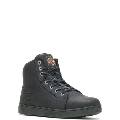 Harley Davidson Watkins 6" D93517 Mens Black Lifestyle Sneakers Shoes