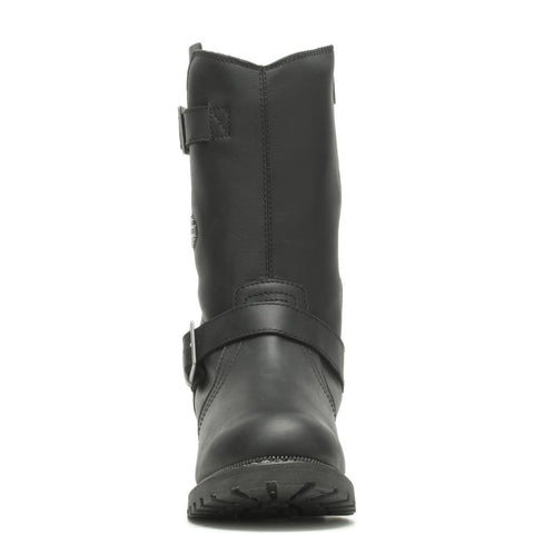 Harley-Davidson Stahl 12" Engineering Lug D93695 Mens Black Motorcycle Boots