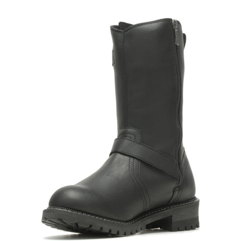 Harley-Davidson Stahl 12" Engineering Lug D93695 Mens Black Motorcycle Boots
