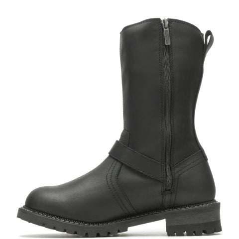 Harley-Davidson Stahl 12" Engineering Lug D93695 Mens Black Motorcycle Boots