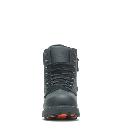 Harley-Davidson Landers 5" Lace D93791 Mens Black Leather Motorcycle Boots