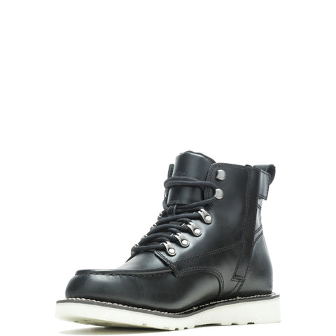 Harley-Davidson Denway 5" Smooth D93835 Mens Black Leather Motorcycle Boots