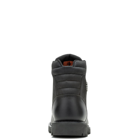 Harley-Davidson Clarkson D93862 Mens Black Leather Lace Up Motorcycle Boots