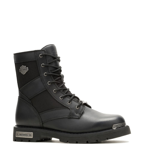 Harley-Davidson Maverick 7 Inch D93875 Mens Black Leather Motorcycle Boots