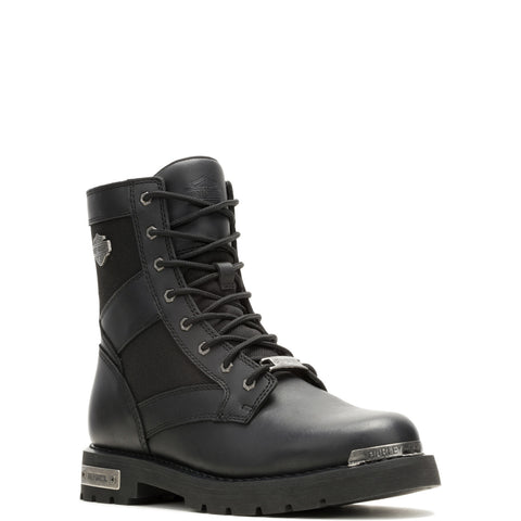 Harley-Davidson Maverick 7 Inch D93875 Mens Black Leather Motorcycle Boots