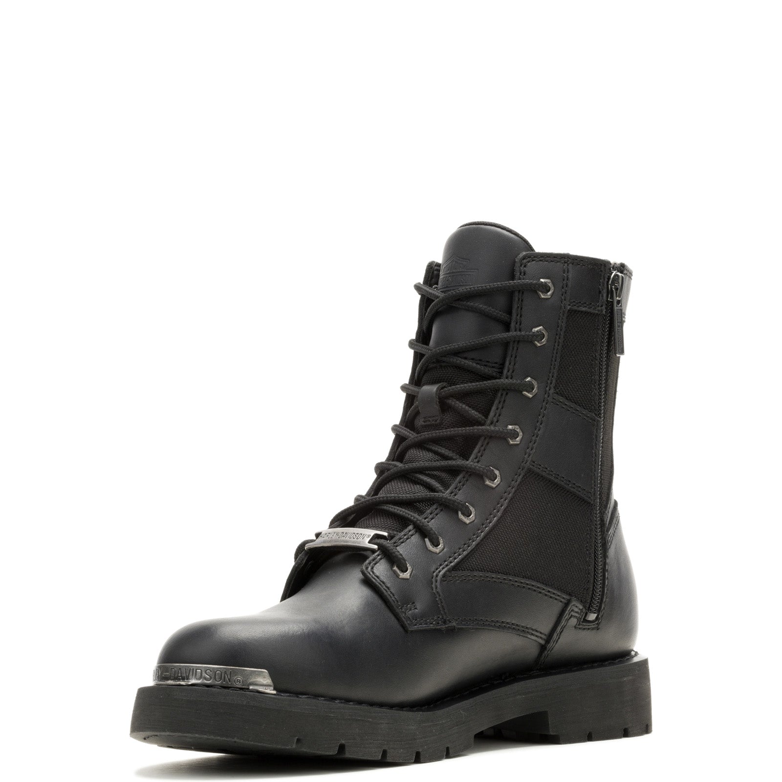 Harley-Davidson Maverick 7 Inch D93875 Mens Black Leather