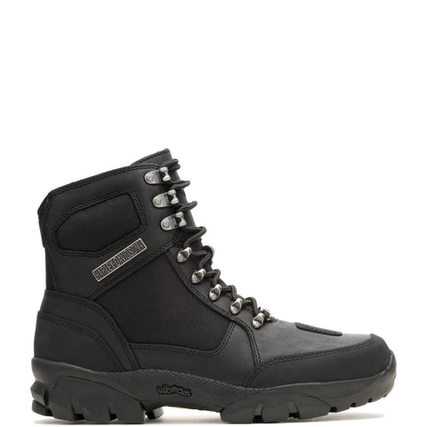 Harley-Davidson Karlson 5.5" D93876 Mens Black Leather Motorcycle Boots