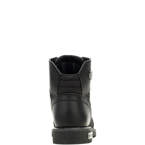 Harley-Davidson Edgefield D93885 Mens Black Leather Motorcycle Boots