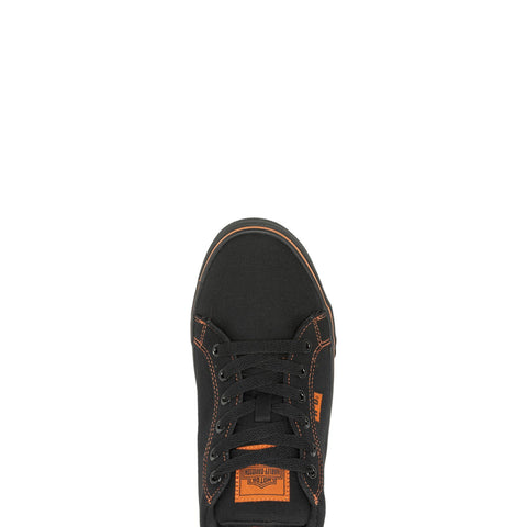 Harley-Davidson Torland D93897 Mens Black Canvas Lifestyle Sneakers Shoes