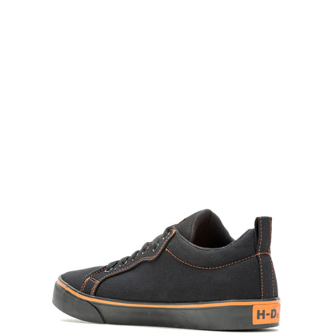Harley-Davidson Torland D93897 Mens Black Canvas Lifestyle Sneakers Shoes