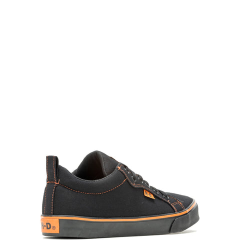 Harley-Davidson Torland D93897 Mens Black Canvas Lifestyle Sneakers Shoes