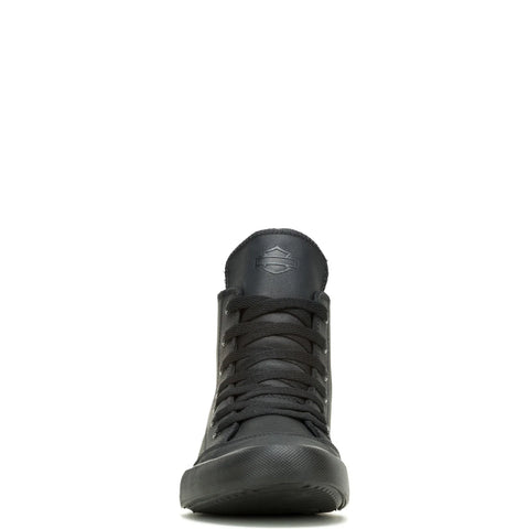Harley-Davidson Nathan Vulc D93900 Mens Black Leather Motorcycle Boots