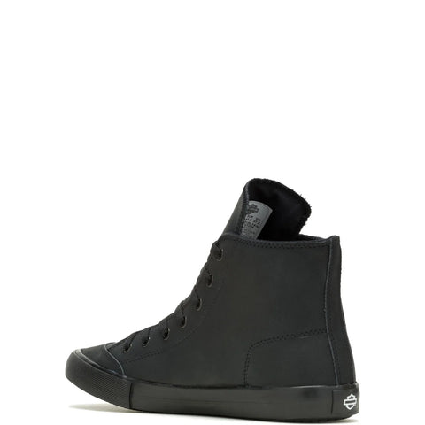 Harley-Davidson Nathan Vulc D93900 Mens Black Leather Motorcycle Boots