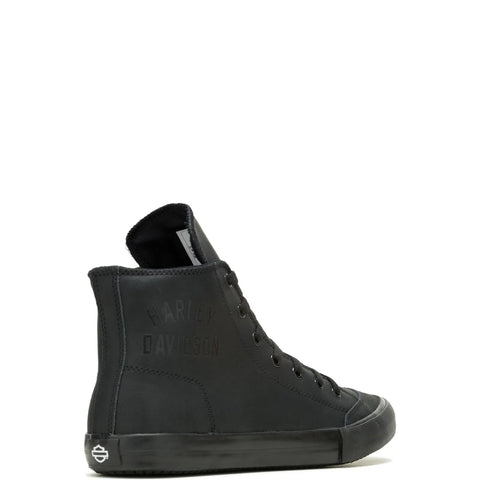 Harley-Davidson Nathan Vulc D93900 Mens Black Leather Motorcycle Boots