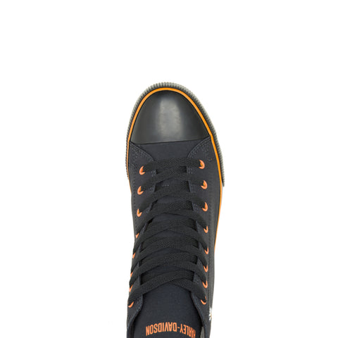 Harley-Davidson Nathan Eagle 4.25 Inch Mens Black Lifestyle Sneakers Shoes