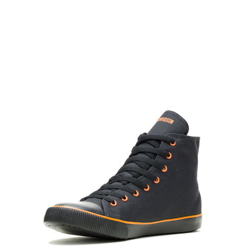 Harley-Davidson Nathan Eagle 4.25 Inch Mens Black Lifestyle Sneakers Shoes