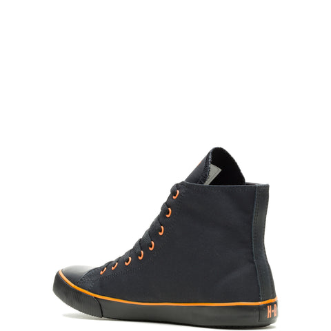 Harley-Davidson Nathan Eagle 4.25 Inch Mens Black Lifestyle Sneakers Shoes