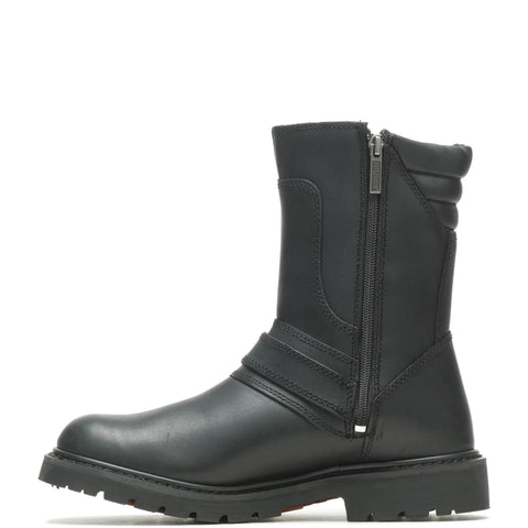 Harley-Davidson Booker 10" Strap D95194 Mens Black Leather Motorcycle Boots
