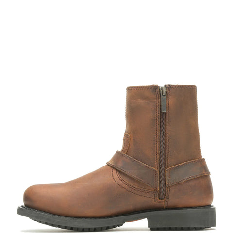 Harley-Davidson Scout 8" Harness D95263 Mens Brown Leather Motorcycle Boots