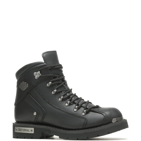 Harley-Davidson Electron 7.5" D96017 Mens Black Leather Motorcycle Boots