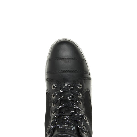 Harley-Davidson Gilmore D96177 Mens Black Leather Lifestyle Sneakers Shoes