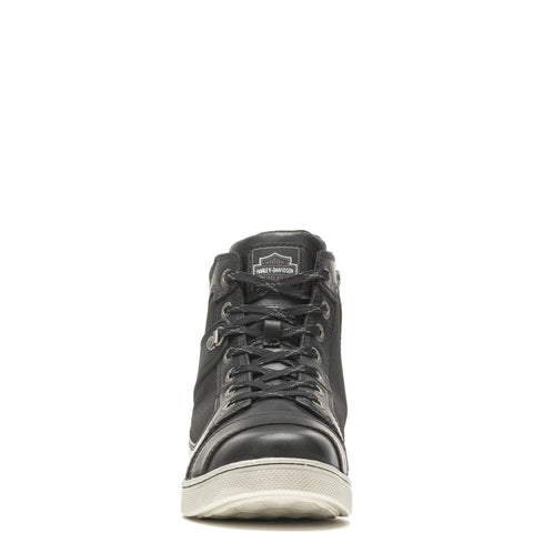 Harley-Davidson Gilmore D96177 Mens Black Leather Lifestyle Sneakers Shoes