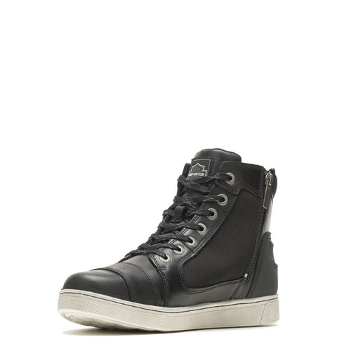 Harley-Davidson Gilmore D96177 Mens Black Leather Lifestyle Sneakers Shoes