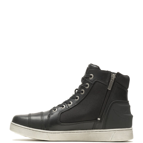 Harley-Davidson Gilmore D96177 Mens Black Leather Lifestyle Sneakers Shoes