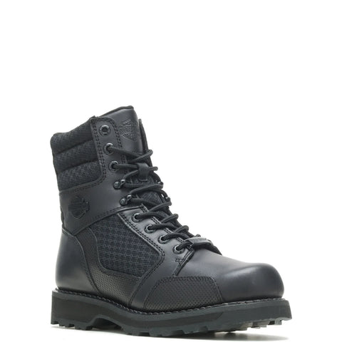 Harley-Davidson Lensfield 8" Heat Resistant Mens Black Motorcycle Boots