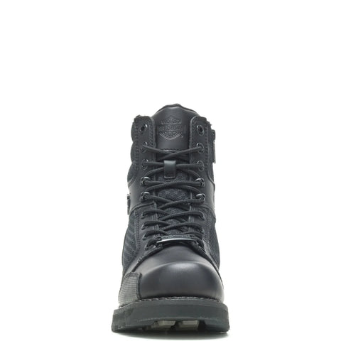 Harley-Davidson Lensfield 8" Heat Resistant Mens Black Motorcycle Boots