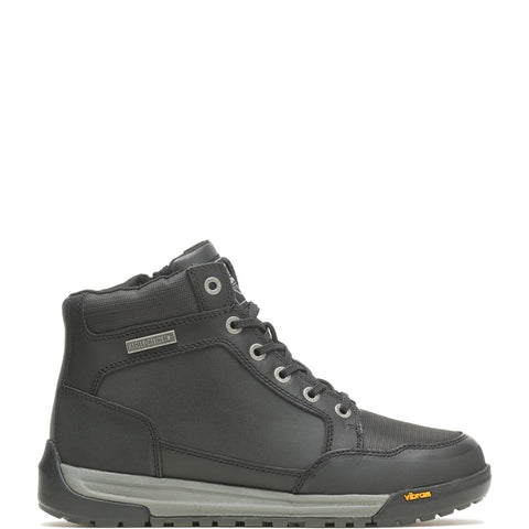 Harley-Davidson Gillham D96252 Mens Black Leather Motorcycle Boots