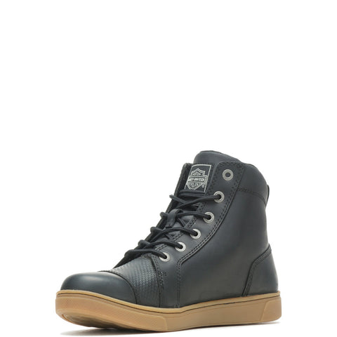Harley-Davidson Breman 4.5" D96260 Mens Black Lifestyle Sneakers Shoes