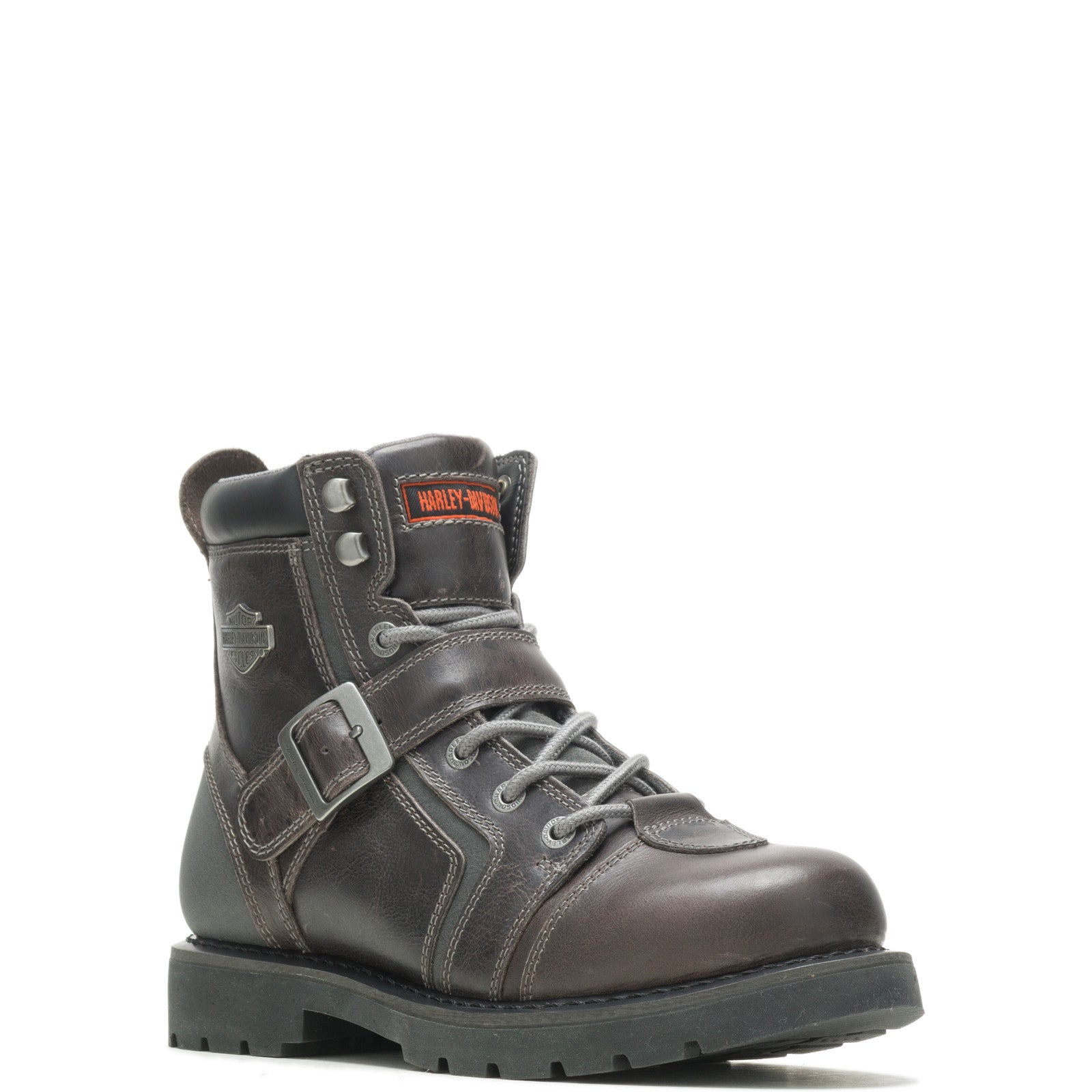 Harley-Davidson Brake Buckle Flash D96273 Mens Gray Zipper
