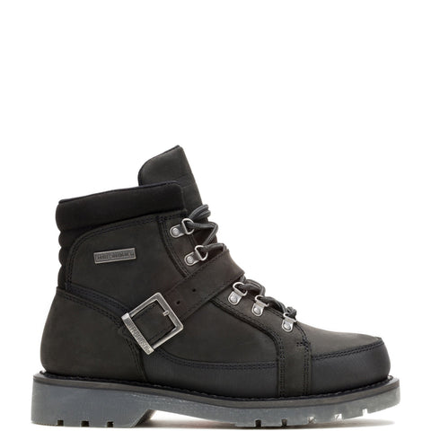 Harley-Davidson Stinson D96281 Mens Black Nubuck Motorcycle Boots