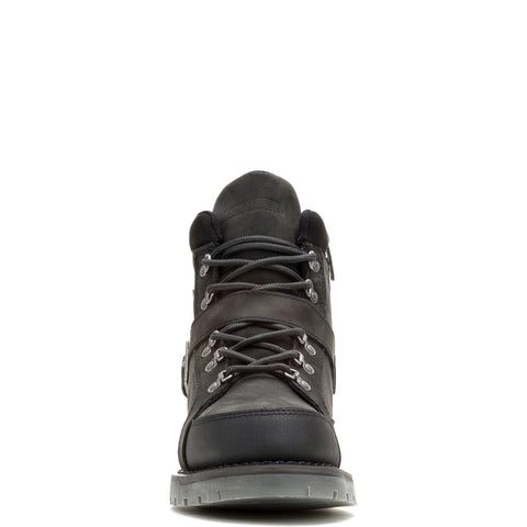 Harley-Davidson Stinson D96281 Mens Black Nubuck Motorcycle Boots