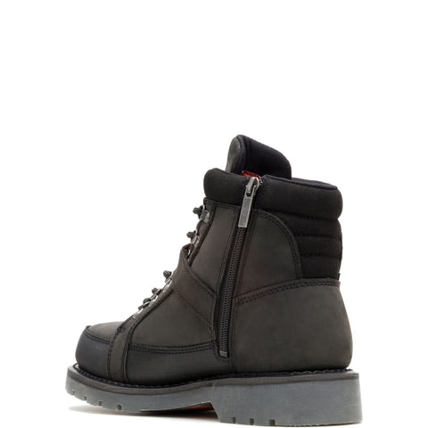 Harley-Davidson Stinson D96281 Mens Black Nubuck Motorcycle Boots