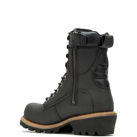 Harley-Davidson Tyson Flash D96295 Mens Black Leather Motorcycle Boots