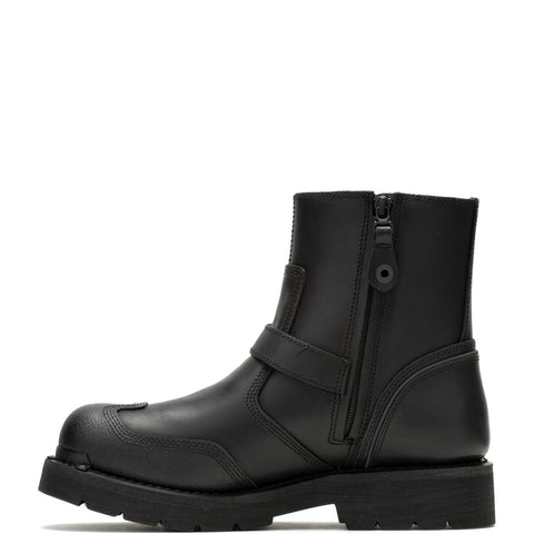 Harley-Davidson Hadan 6" D96296 Mens Black Leather Lace Up Motorcycle Boots