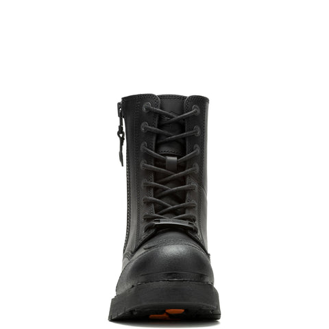 Harley-Davidson Hadan 7" D96297 Mens Black Leather Lace Up Motorcycle Boots