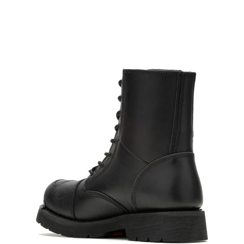 Harley-Davidson Hadan 7" D96297 Mens Black Leather Lace Up Motorcycle Boots
